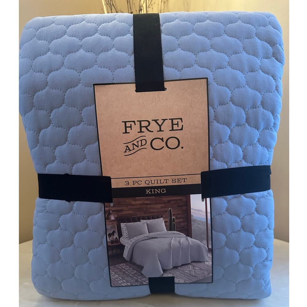Frye Vintage Washed Cotton Quilt Set